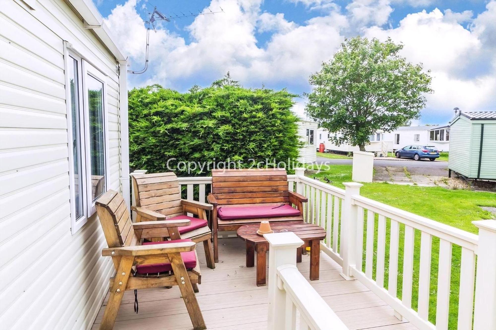 6 Berth, Wheelchair Adapted Caravan At Southview Ref 33084s Campingplatz Skegness